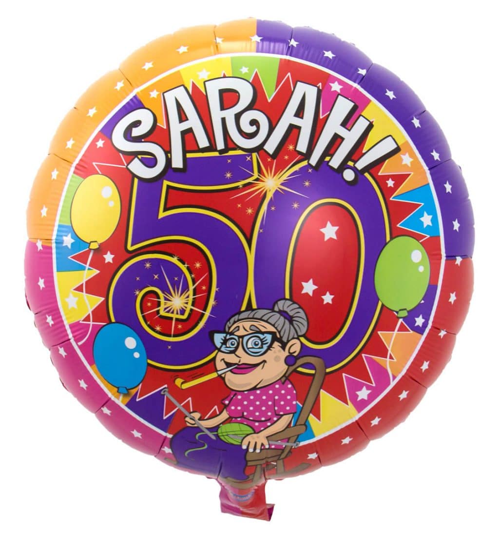 Sarah 50 jaar – Cadeau