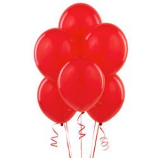 Onbedrukte latex ballonnen met helium